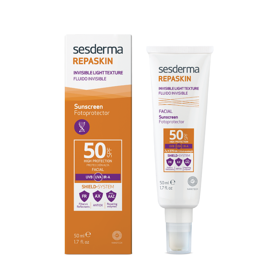 Fotoprotector Repaskin Fluido Invisible Spf 50  Sesderma x 50Ml