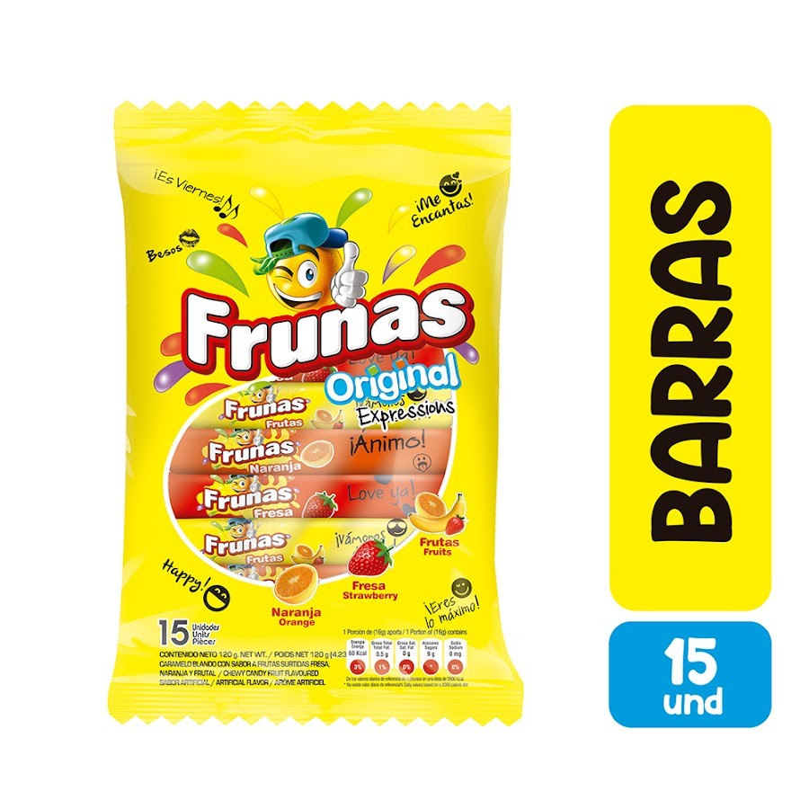 Frunas Tubo Expression x 15 Unidades