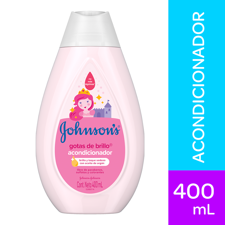 Acondicionador Johnson Baby Gotas de Brillo X400ml