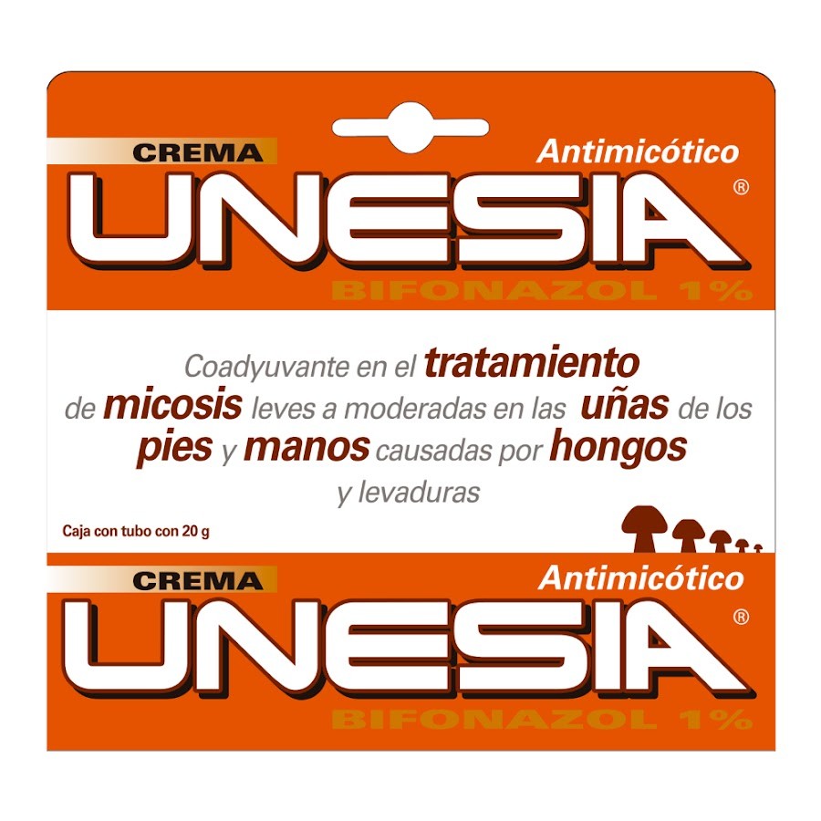 Crema Unesia Antimicótico tubo x 20 G