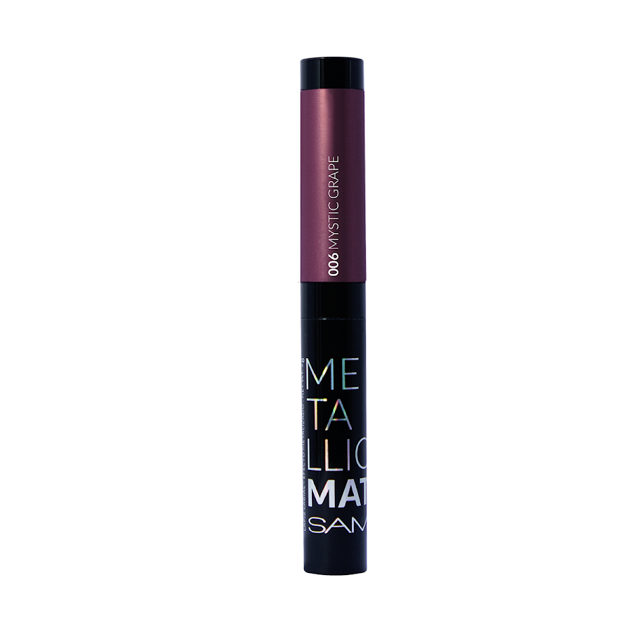 Labial Samy Mate Metal #6 Mystic Grape x2gr
