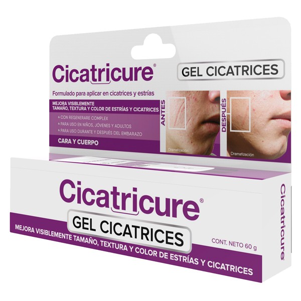 Gel Cicatricure Cicatrices y Estrías 60 G