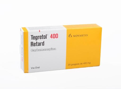 Tegretol Retard 400Mg Grageas Caja x20Grg. Novartis Carbamazepina