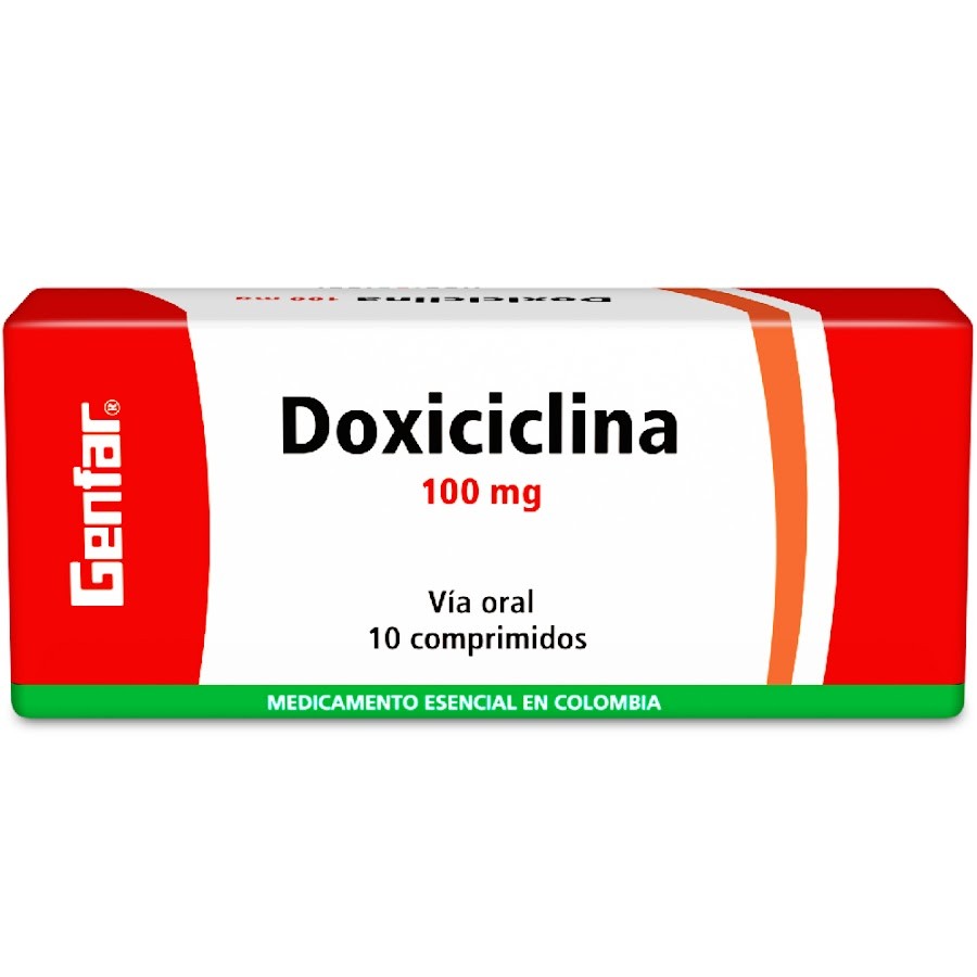 Doxiciclina 100Mg Genfar Caja x 10Tab