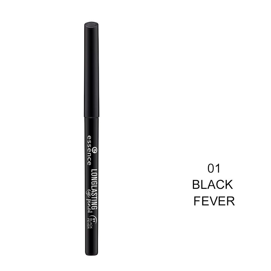 Lápiz Essence Larga Duración Black Ojos X0.28G. X1Und.