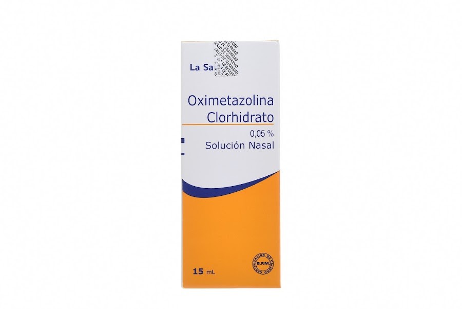 Oximetazolina Clorhidrato La Santé 0.05% Solución Nasal x 15Ml