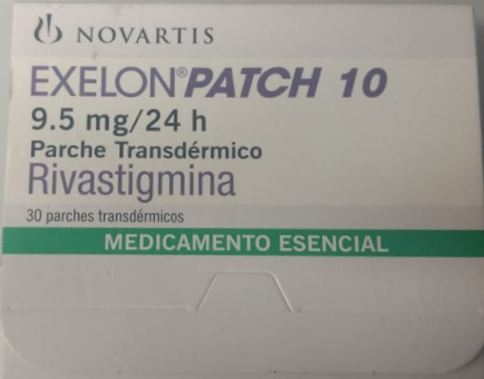EXELON PATCH10 9.5MG/24 CAJA X 30 PARCHES TRANSDERMICOS RIVASTIGMINA