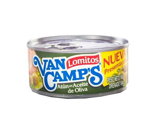 ATÚN VAN CAMPS LOMITOS EN ACEITE DE OLIVA X160G.