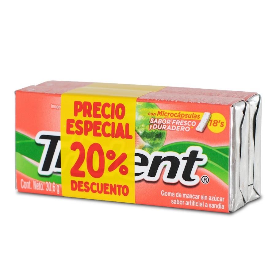 Oferta Goma de Mascar Trident Sandia x2 Und