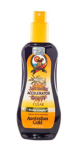 BONCEADOR SOLAR AUSTRALIAN GOLD DARK TANNING ACELERATOR SPRAY 237ML.