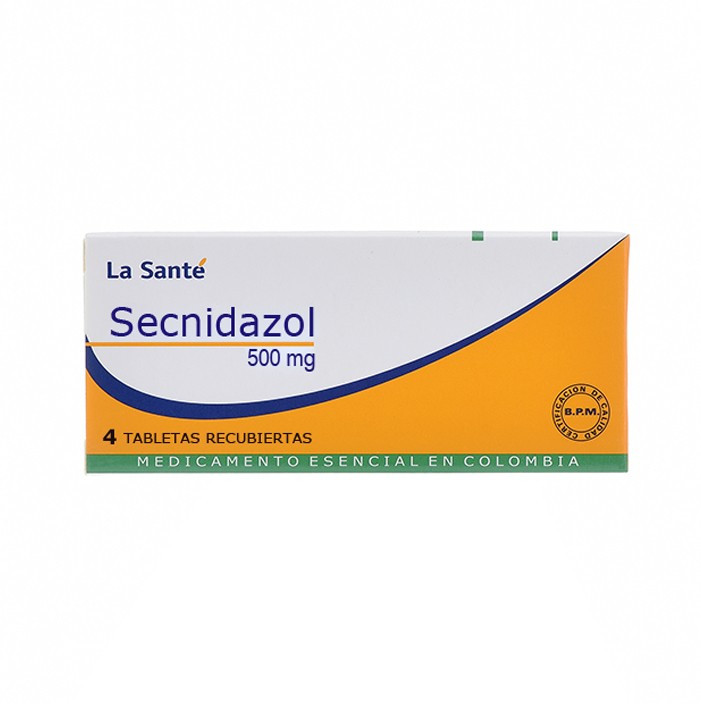 Secnidasol 500Mg La Sante Caja x 4Tab