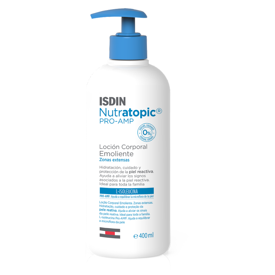 **Crema Emoliente NUTRATOPIC ISDIN Pro-AMP  x 400ml