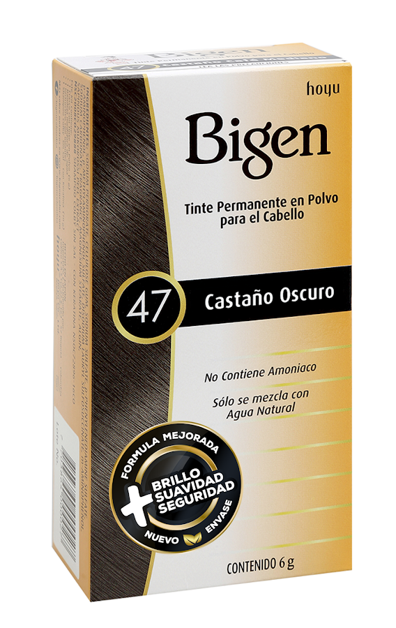 Tinte Bigen Castaño Oscuro 47 x 6gr
