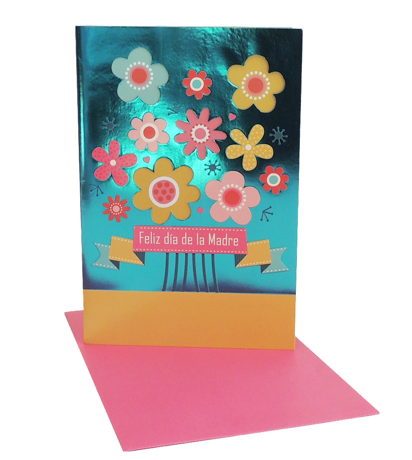 Tarjeta De Regalo Para Toda Ocasión Hoja Interna Con Estampado Y Escarchado Motivos Surtidos X1und