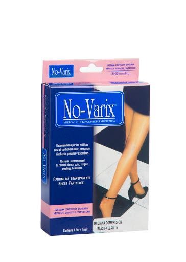 Medias No Varix Pantimedia Mediana Compresión Negro M X1Und.