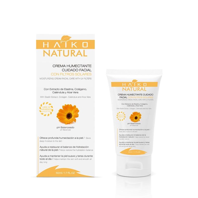CREMA HAIKO HUMECTANTE CUIDADO FACIAL CON FILTROS SOLARES X 50ML