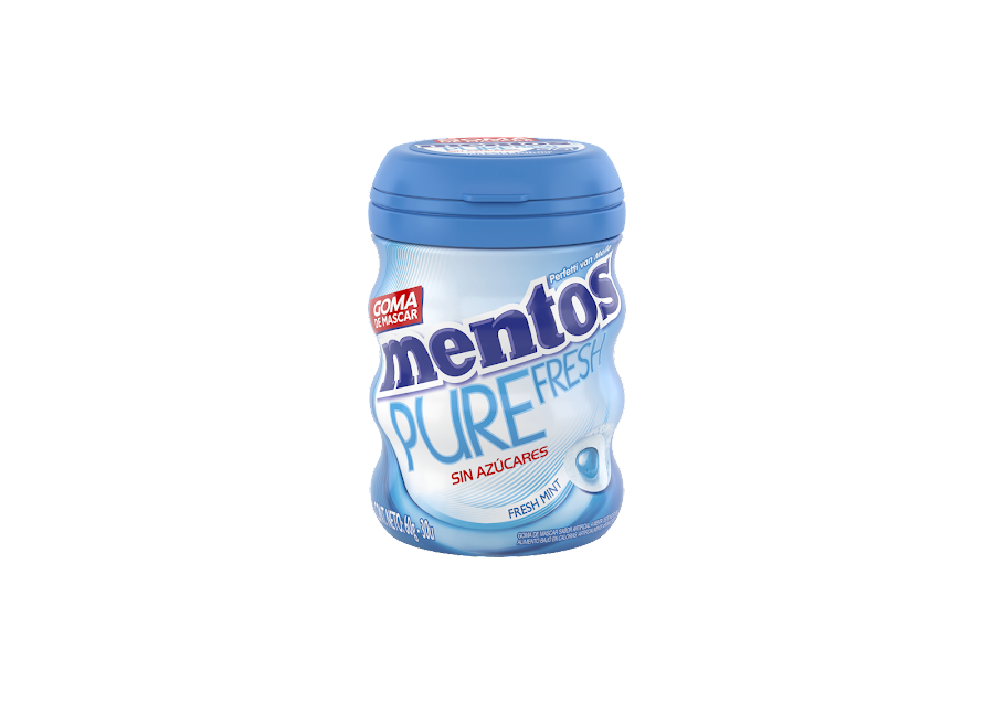 Goma de Mascar Mentos Fresh Mint x 30und