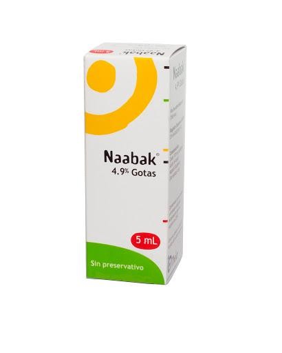 Naabak 4.9% Gotas Frasco X5Ml. Quideca Ácido N-Acetil Aspartil