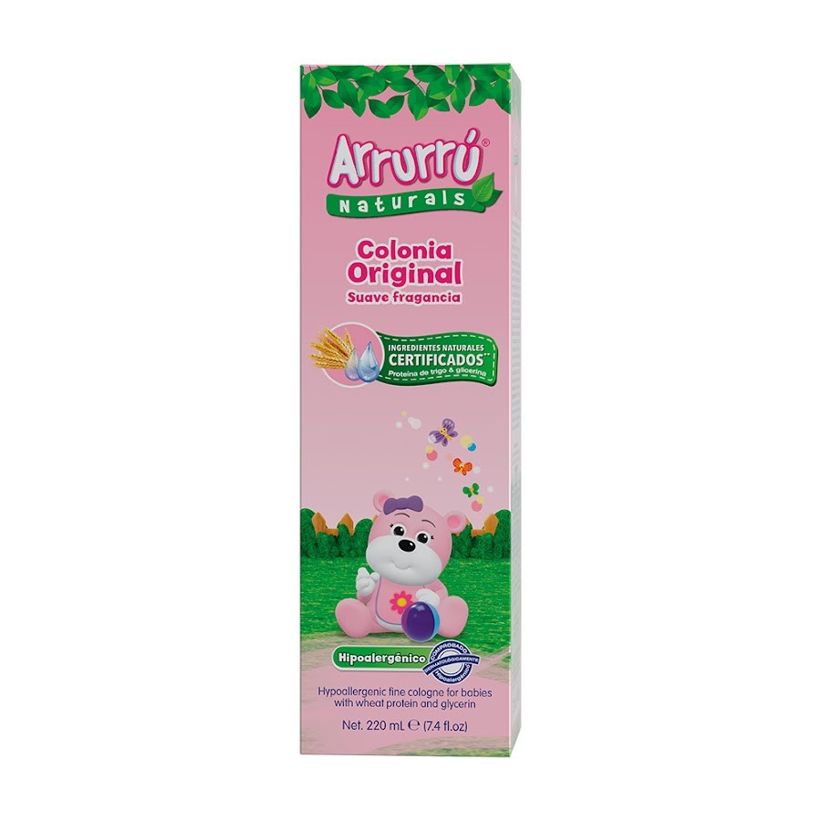 Colonia Arrurrú Naturals Fragancia Original X 220ml Rosada