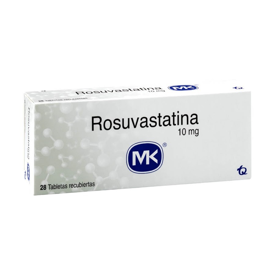 Rosuvastatina MK 10mg Tableta Caja x28Tab.