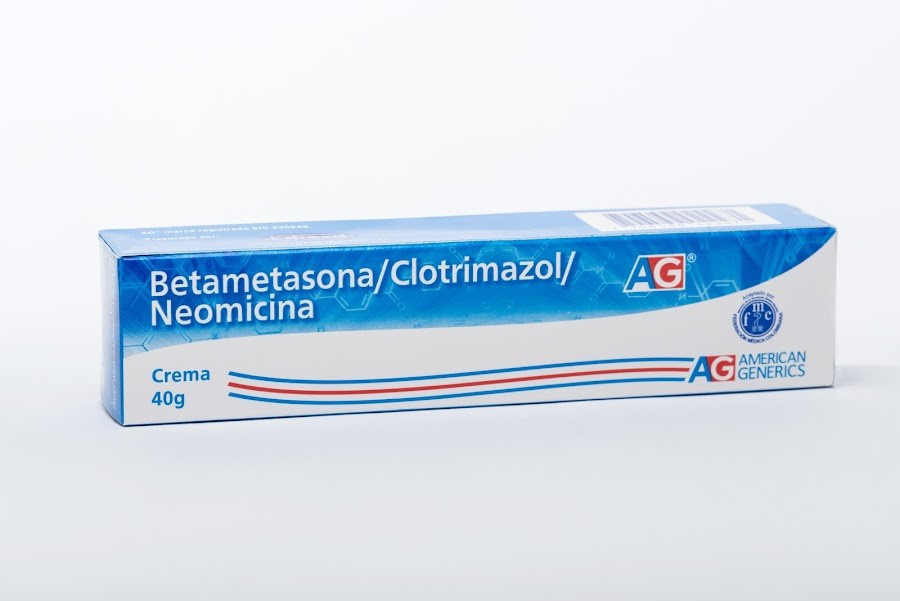 Betametasona Clotrimazol Neomicina Crema AG 1% Tubo X 40Gramos