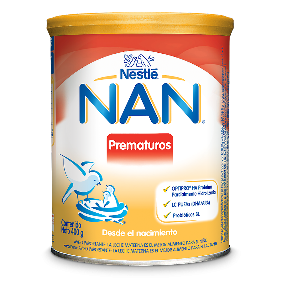 Fórmula infantil NESTLE NAN prematuros x400g