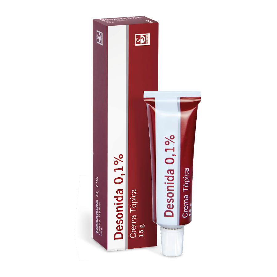Desonida Siegfried 0.1% Crema Tubo x15G.