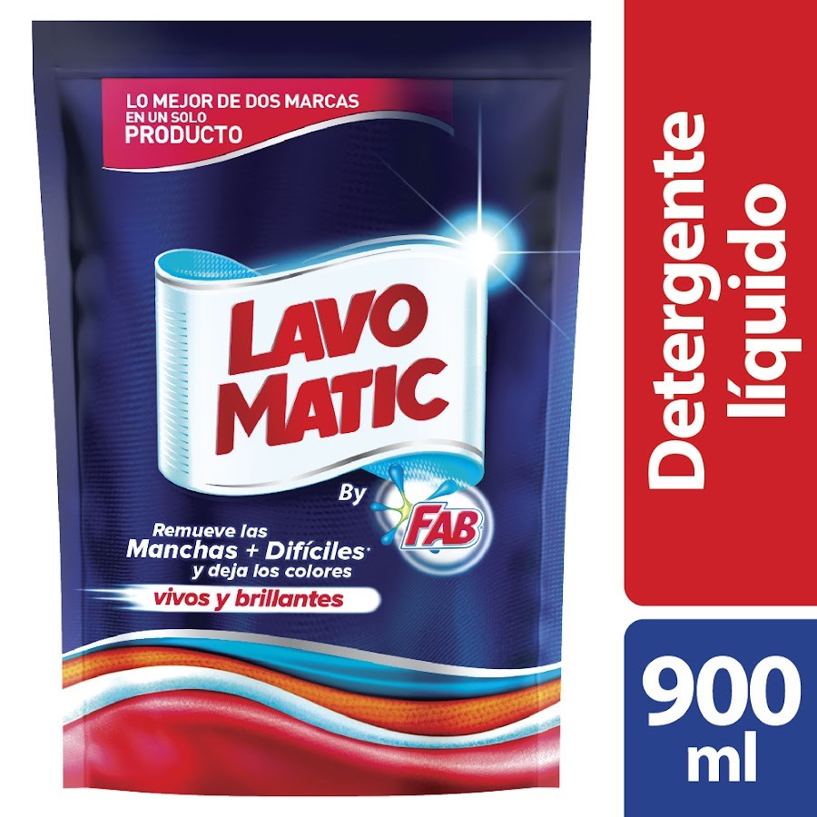 Detergente Lavomatic Liquido Regular Doypack X900Ml.