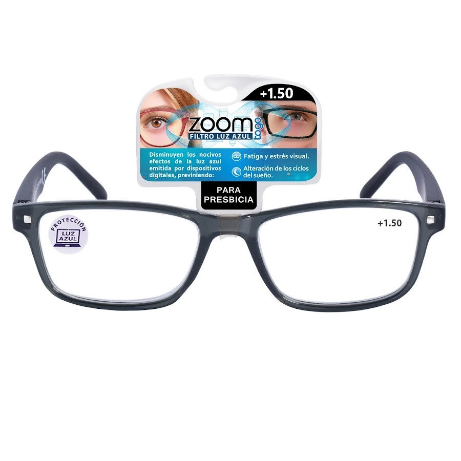 Gafas Zoom Togo Proteccion Luz Azul 1.50 x 1Und
