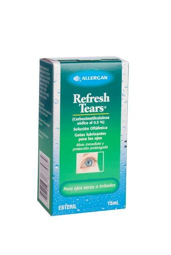 REFRESH TEARS 0.5% SOL.OFT. FCO.X15ML. ALL CARBOXIMETILCELULOSA SÓDI
