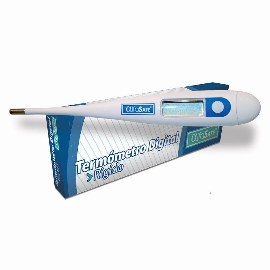 Termometro Digital AlfaSafe Rigido Estandar x 1Uni
