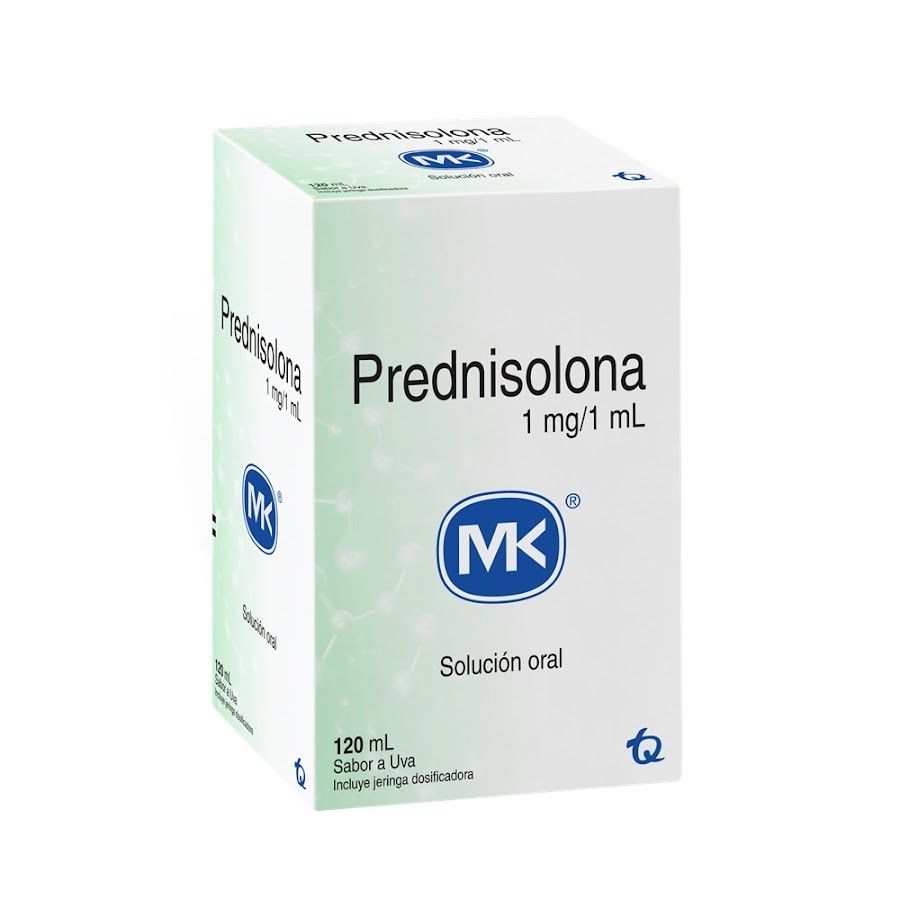 Prednisolona 1Mg/1Ml Mk Solucion Oral x 120Ml