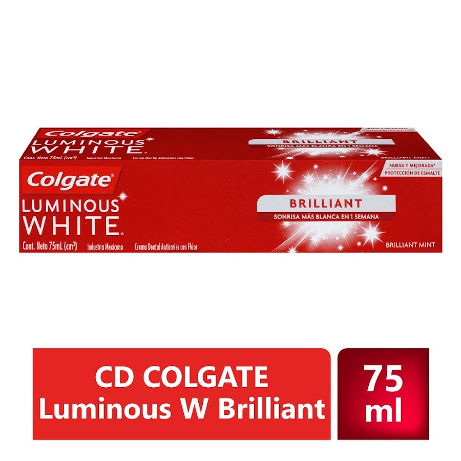 Crema Dental COLGATE Luminous White x75Ml