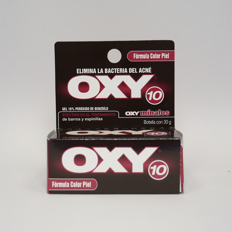 CREMA OXY 10 10% COLOR PIEL FRASCO X30G. PROPERSA PERÓXIDO DE BENZOÍLO