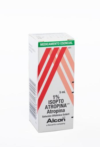Isopto Atropina 1% Solución Frasco X5Ml. Alcon Atropina