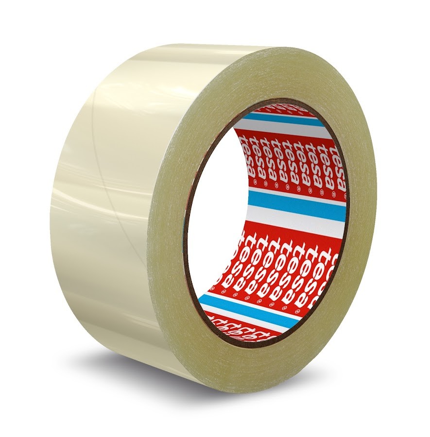 CINTA EMPAQUE TESA TRANSPARENTE AUT 100MX48MM