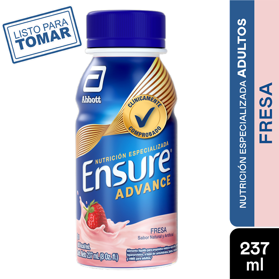 ENSURE ADVANCE FRESA LIQUIDO X237ML.