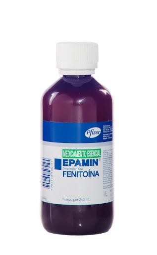 EPAMIN 2.5% Suspensión Oral x240Ml. PFIZER Fenitoína