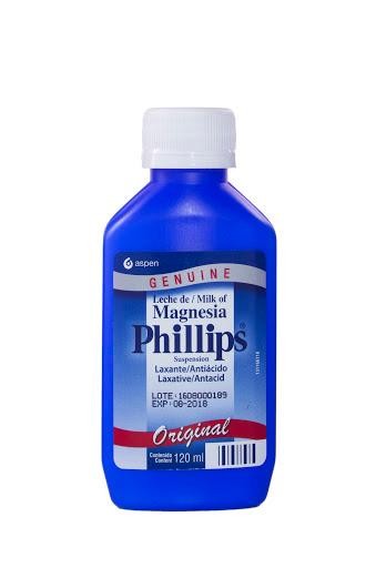 Leche de Magnesia PHILLIPS Líq. Fco. x120ml GSK Hidróxido de Magnesio