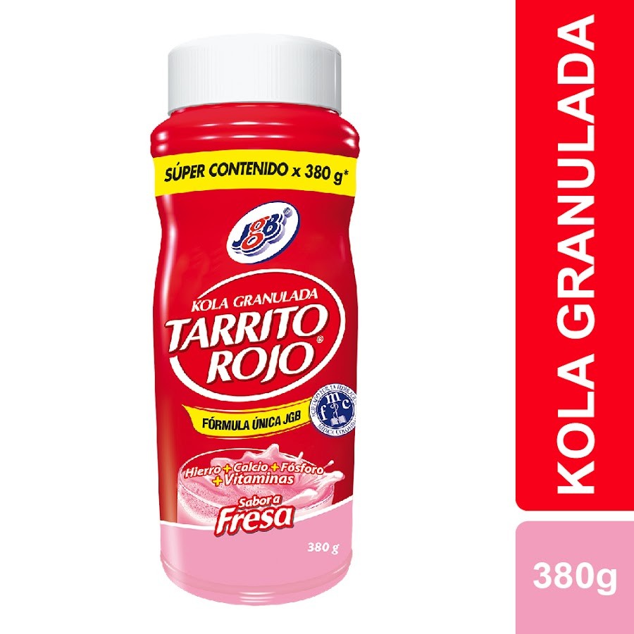 Oferta Tarrito Rojo Fresa Fco.x380G. JGB Suplm. Multiv. Gratis 50g.