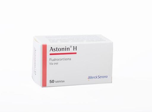 Astonin-H 100Mcg Tabletas Frasco X50Tab. Merck Fludrocortisona