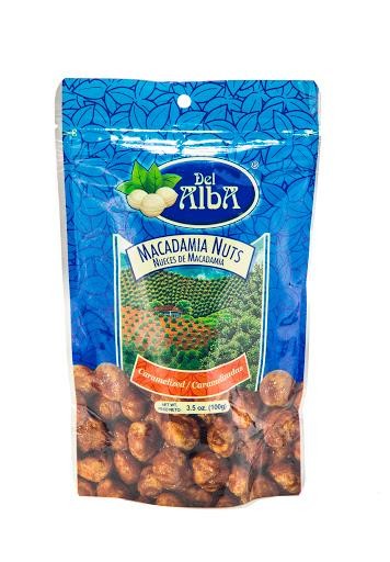 Pasabocas Del Alba Macadamia Nuts Caramelizada Ajonjolí Paquete X100G.