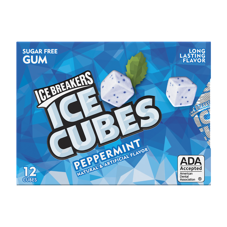 Goma De Mascar Icecubes Menta X27.6Gr X12Und.