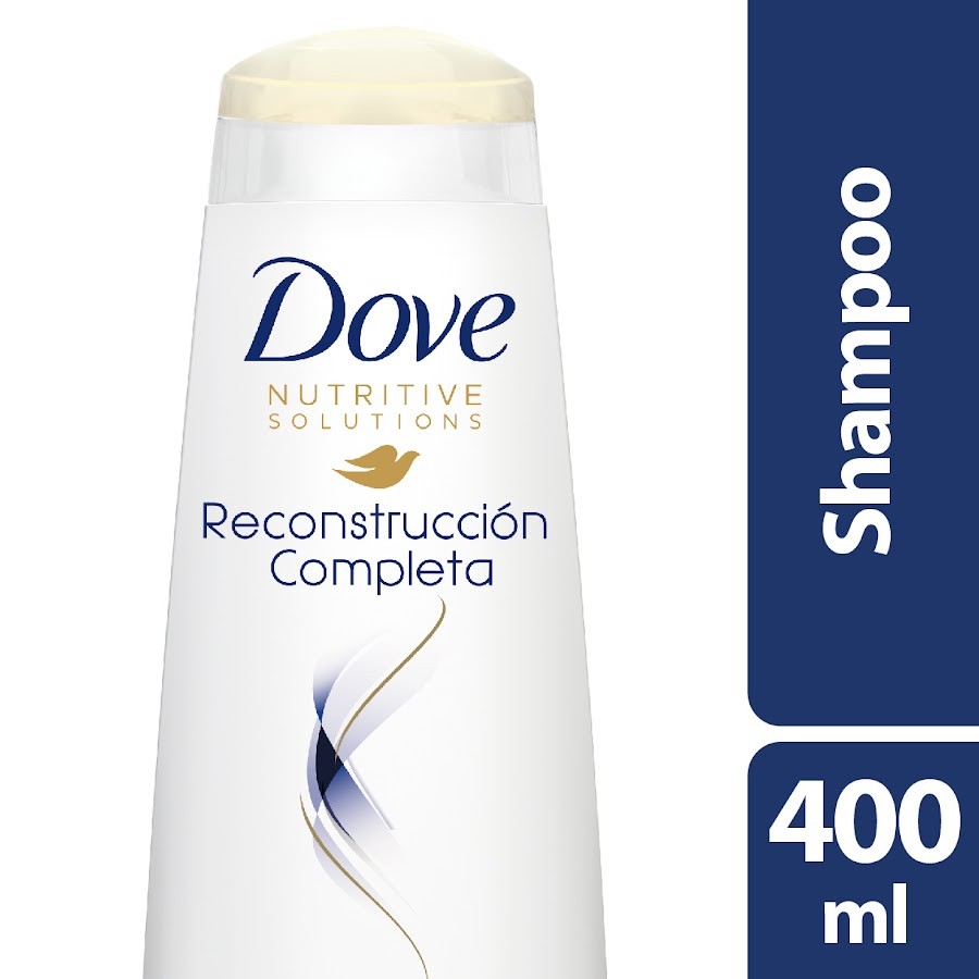 Shampoo DOVE reconstrucción completa sin sal x400ml