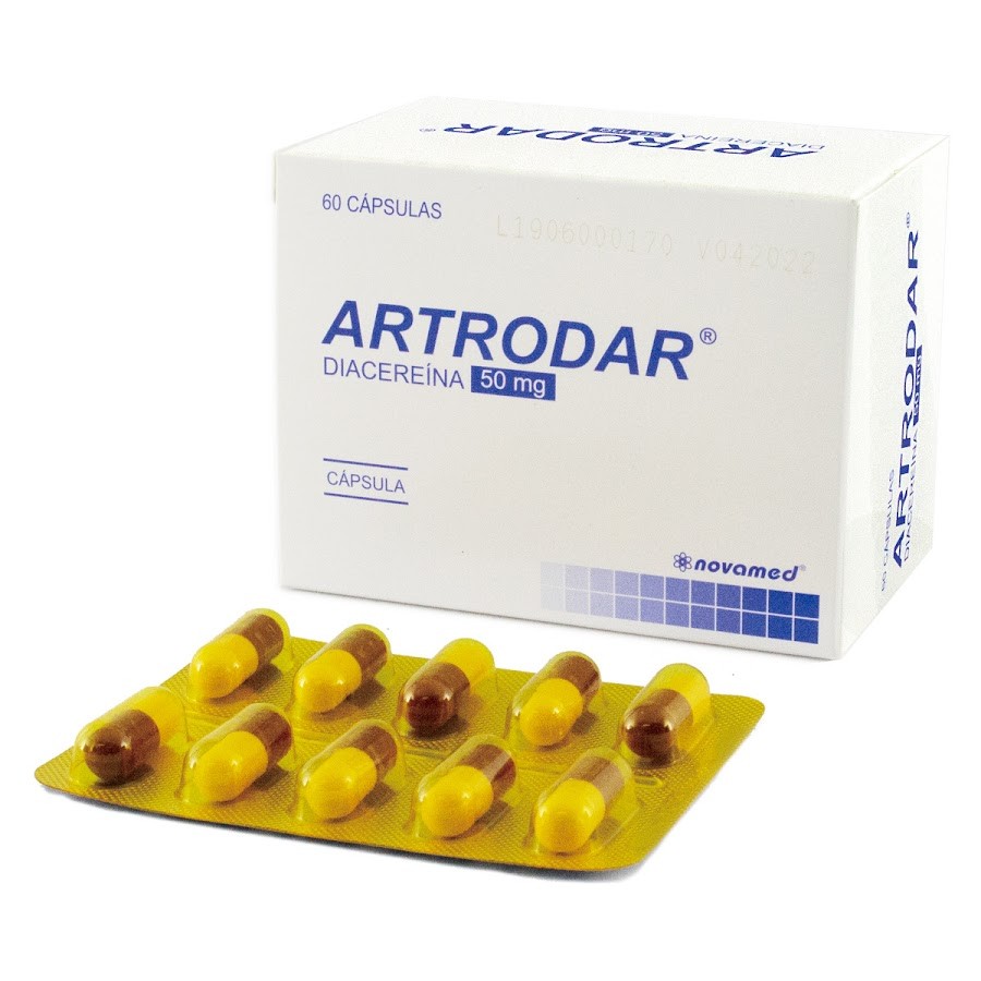 Artrodal Diacerreina 50Mg Novamed Caja x 60 Capsulas