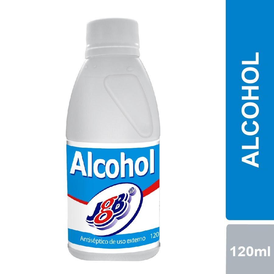 Alcohol Antiséptico JGB x 120Ml