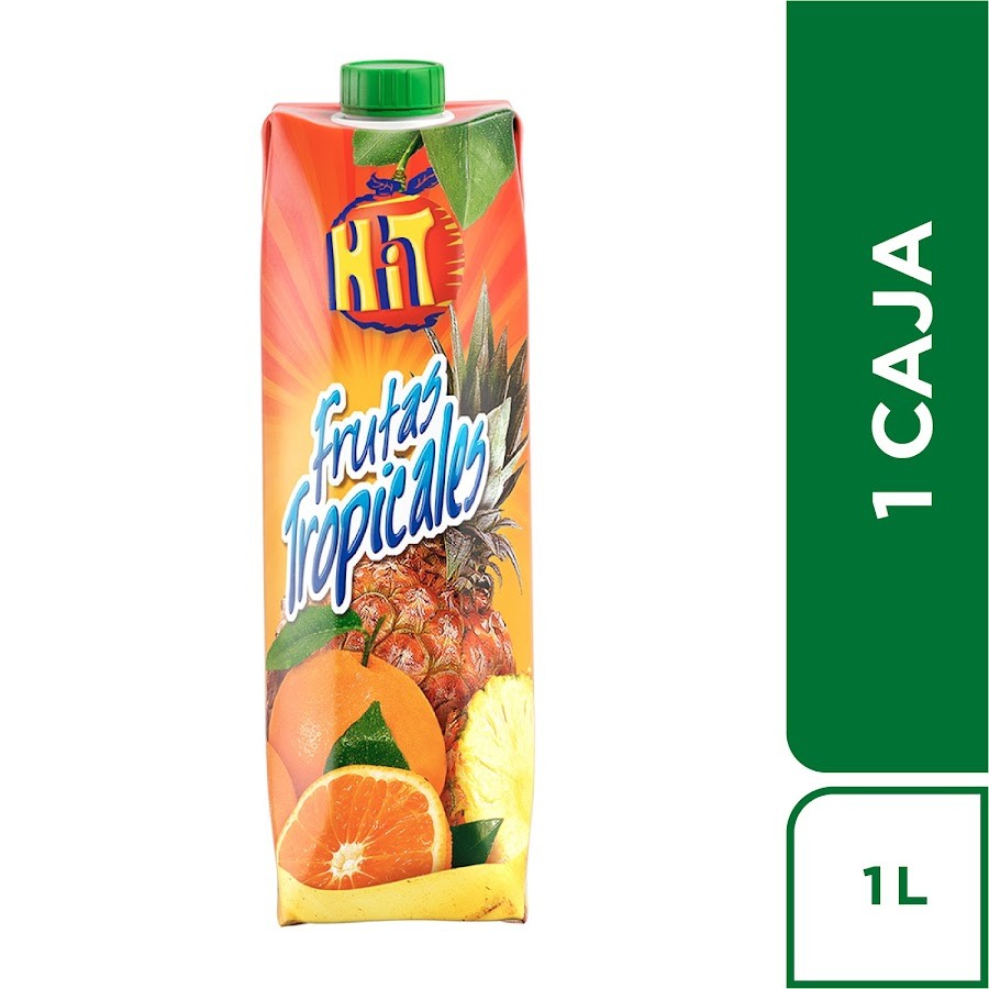 Refresco Hit Frutas Tropicales Tetra x1Lt