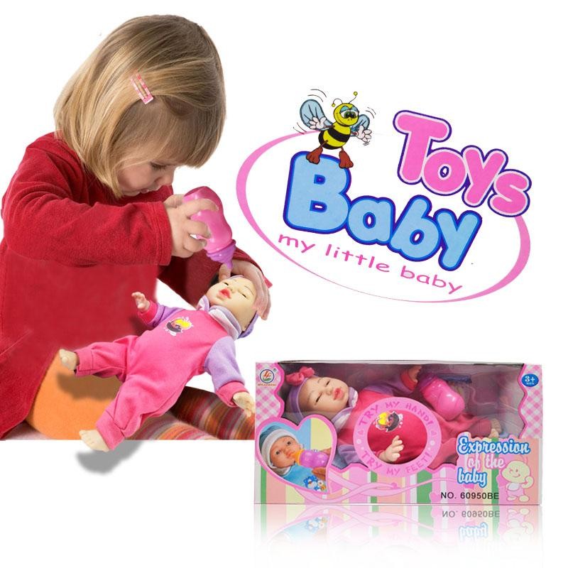 BEBE NIÑA EXPRESIÓN JUGUETE SONIDOS PALABRAS DIDÁCTICO DJ4621