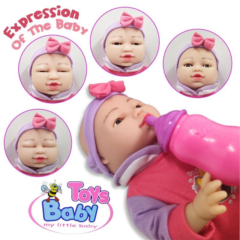 BEBE NIÑA EXPRESIÓN JUGUETE SONIDOS PALABRAS DIDÁCTICO DJ4621