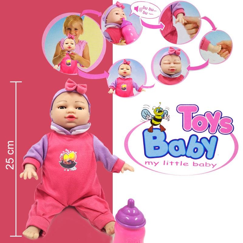 BEBE NIÑA EXPRESIÓN JUGUETE SONIDOS PALABRAS DIDÁCTICO DJ4621